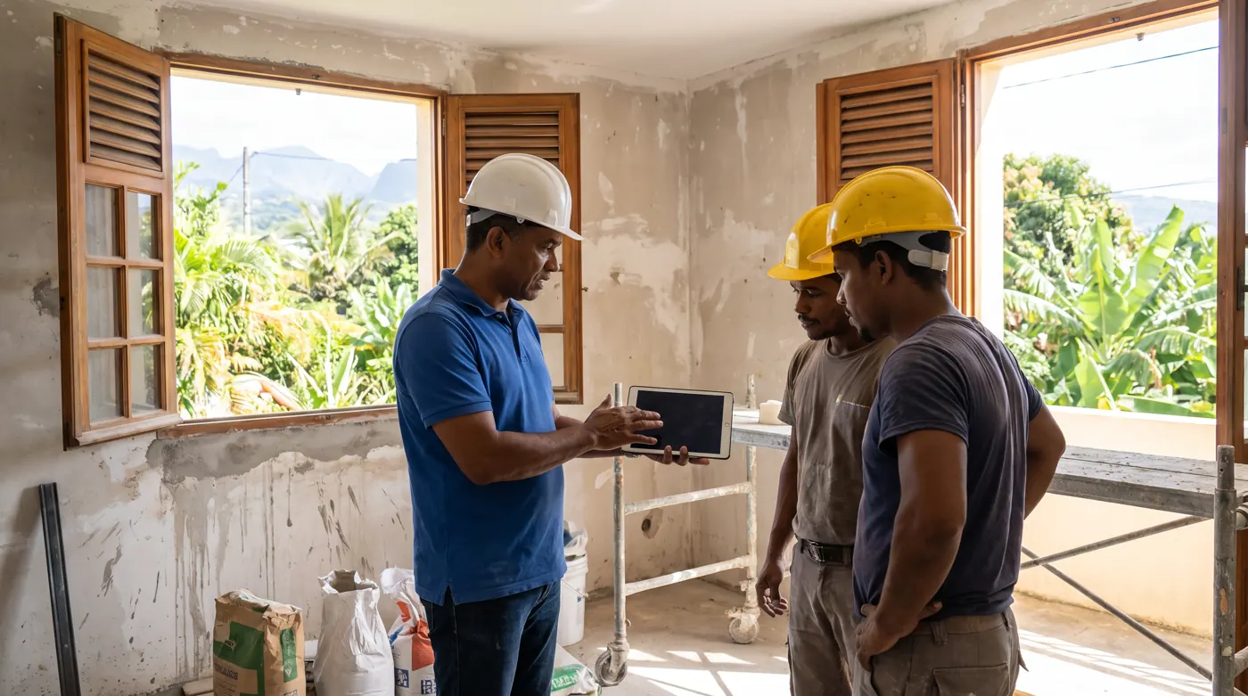 Réunion de chantier